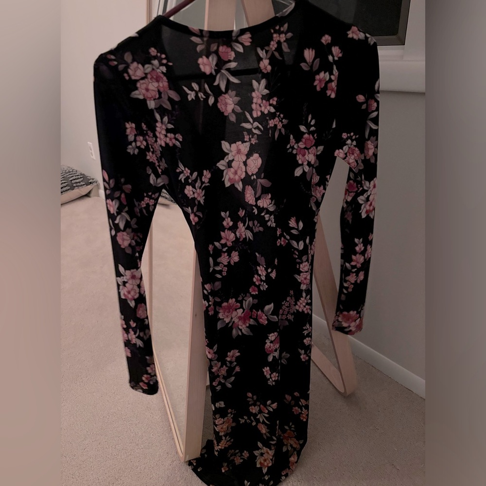 Mistyrose wrap dress